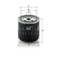 Фильтр масляный MANN-FILTER W 920/7